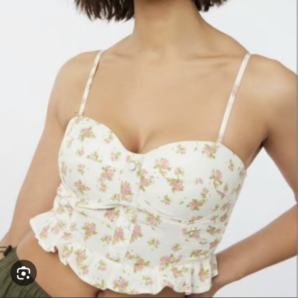 Floral Print Women's Top